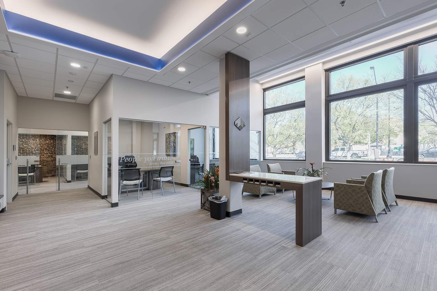 Florida bank interior