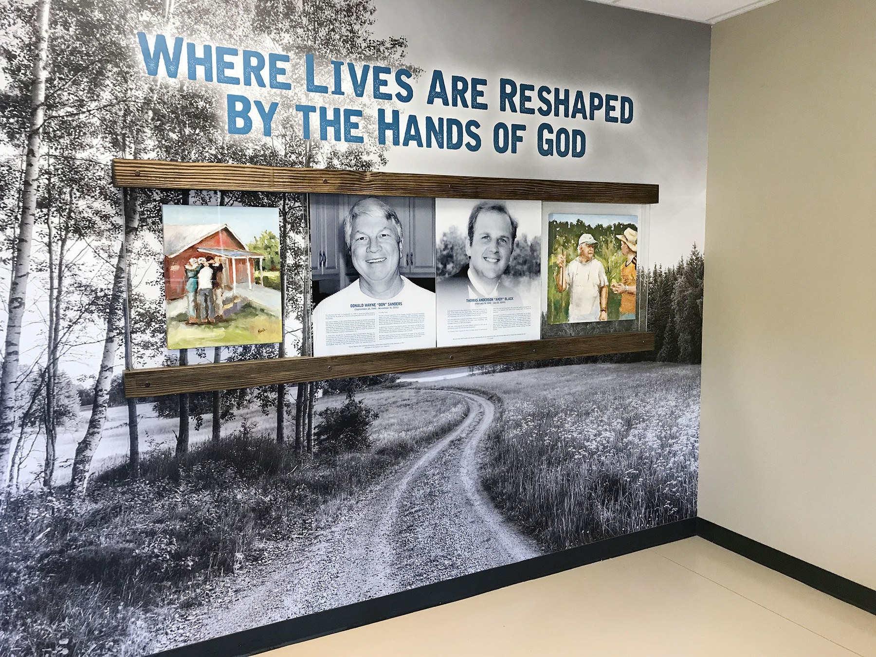 Dedication Wall