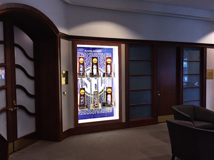 SEC Headquarters Display Case