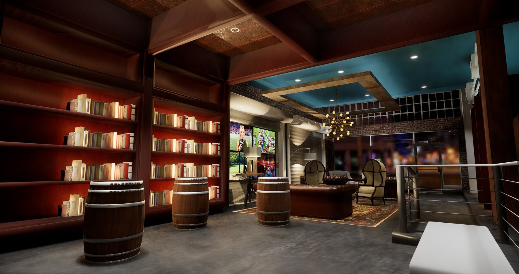 Cigar Bar Interior Method1 Interiors