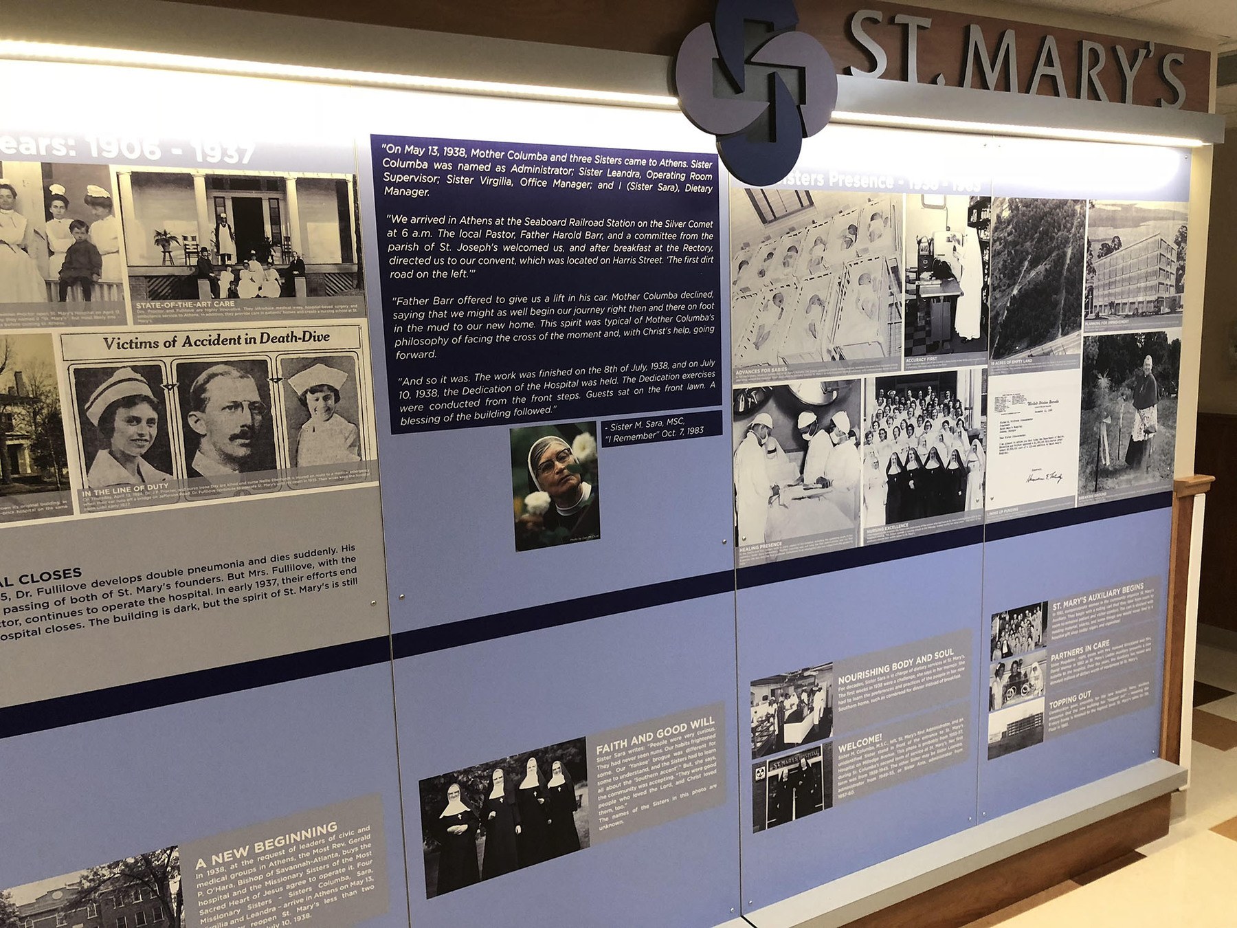 History Wall Design