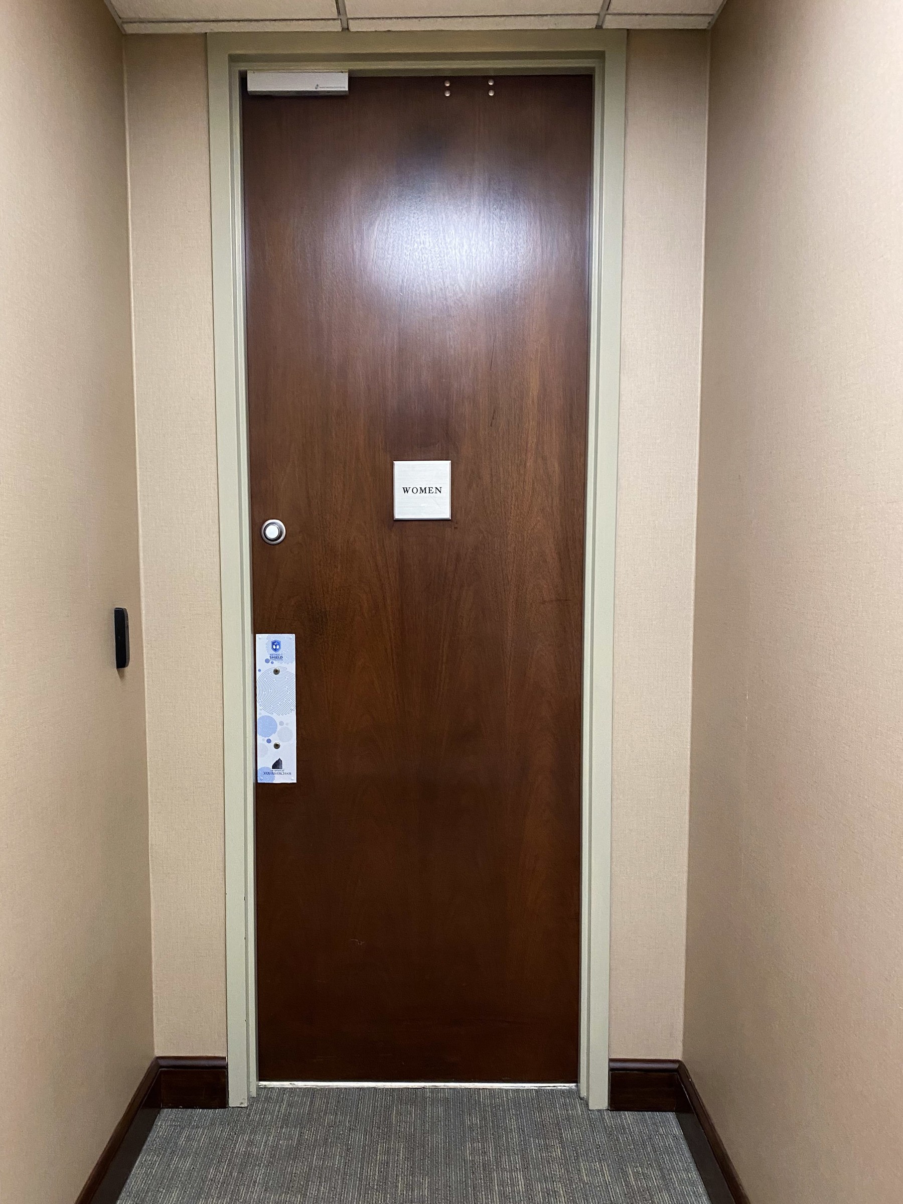 Method-1 Shield Door 1 Door Decal Protected Surface