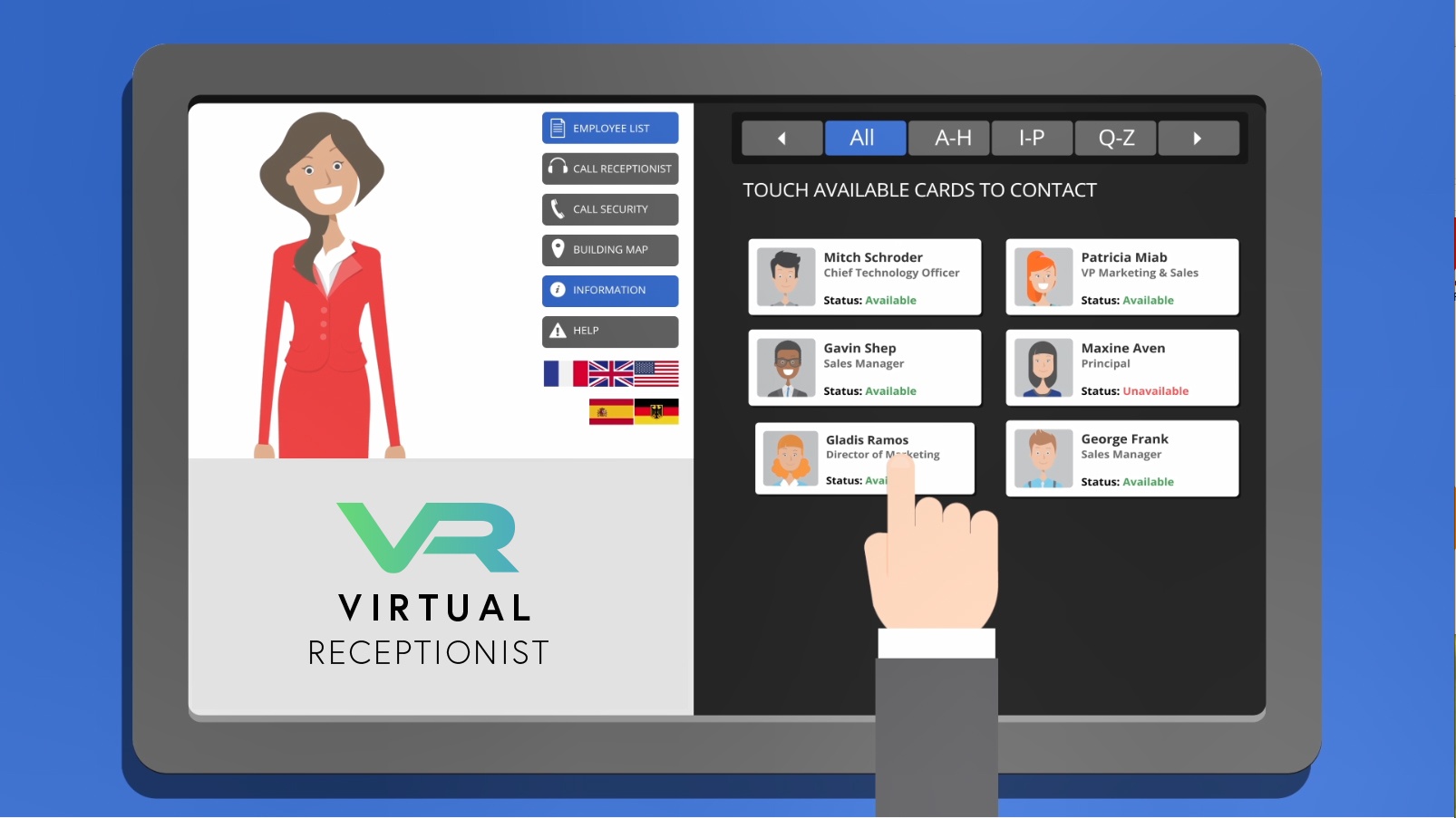 Virtual Receptionist Demo Video iMAGE | Method-1 Interiors