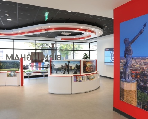 visitor center contemporary design