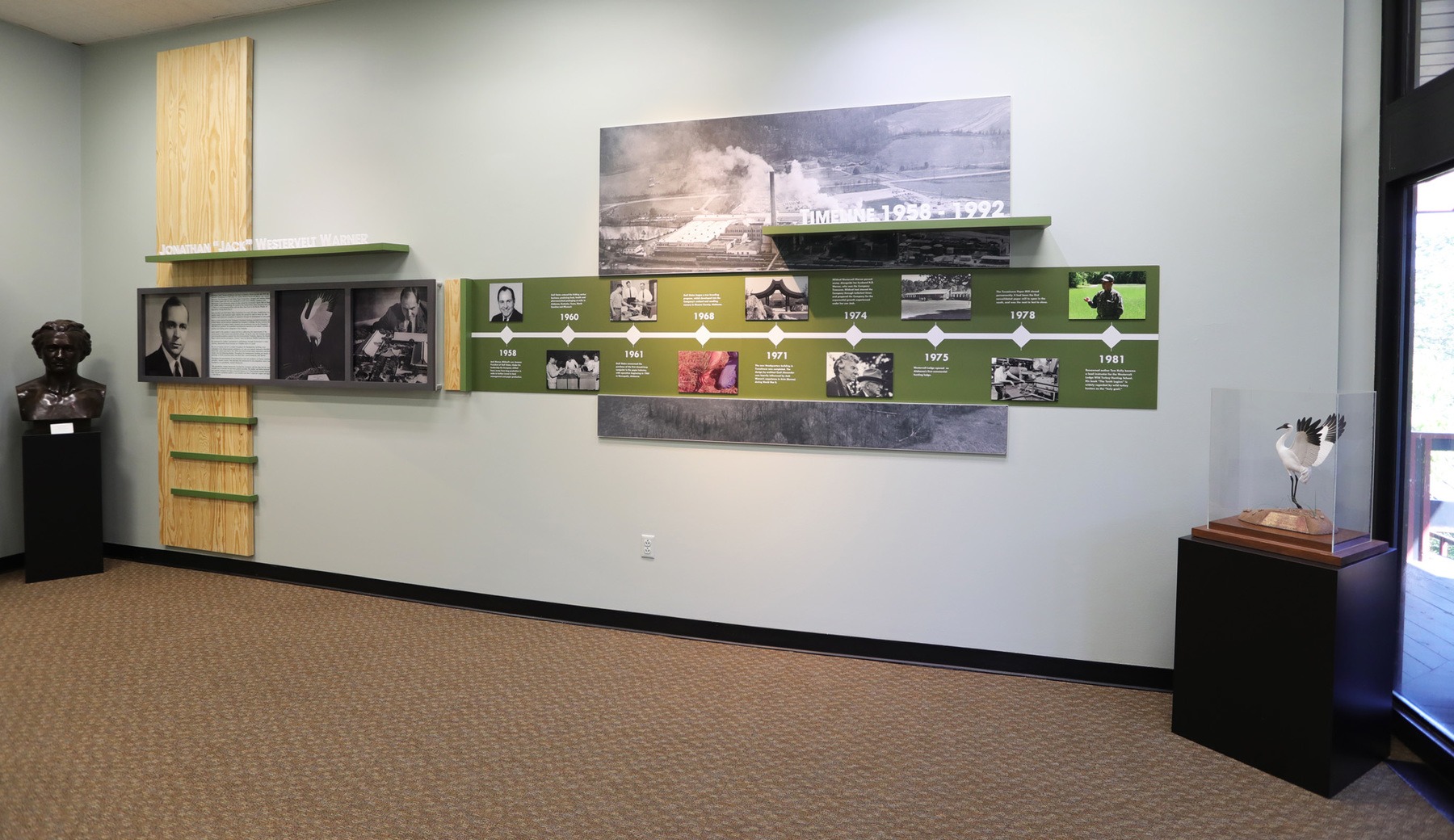 Custom Donor History Wall