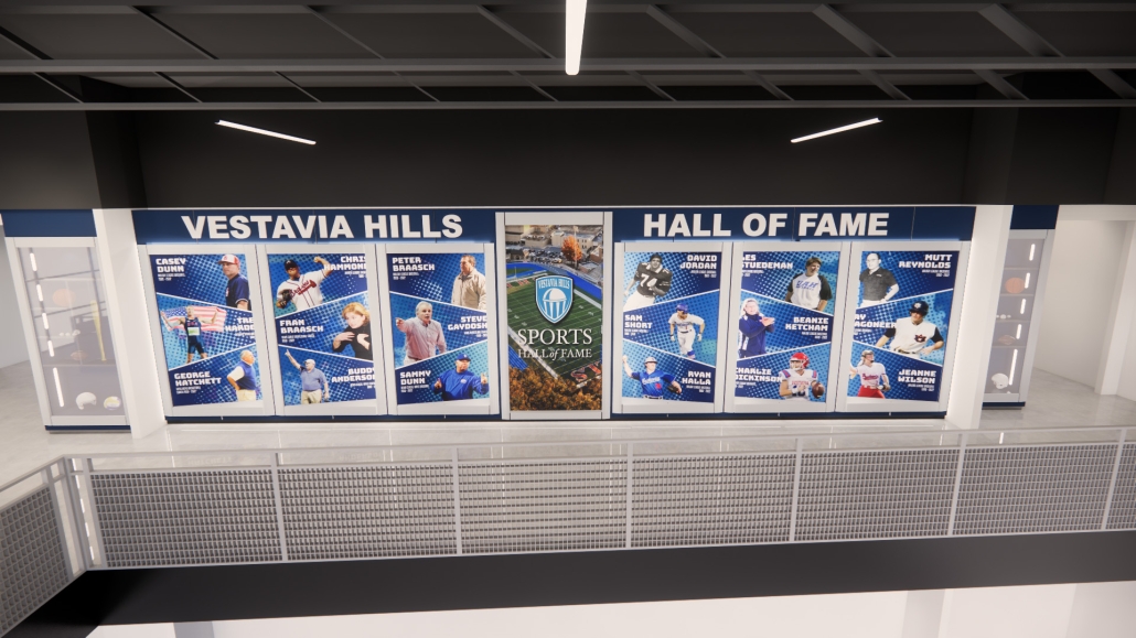 Vestavia High School Hall of Fame Custom Design | Method-1 Interiors