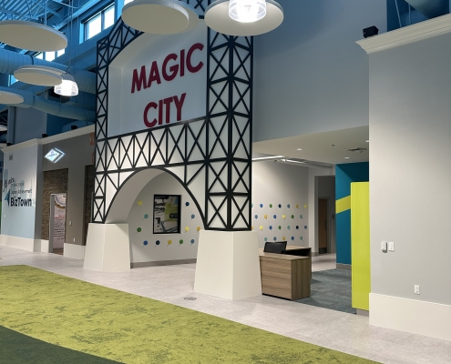 custom interior business park