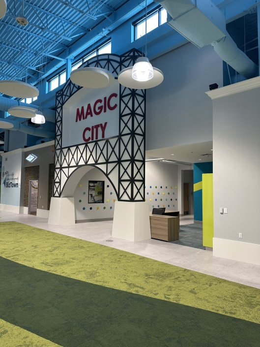 custom interior business park